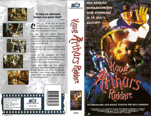 KUNG ARTHURS RIDDARE (VHS)