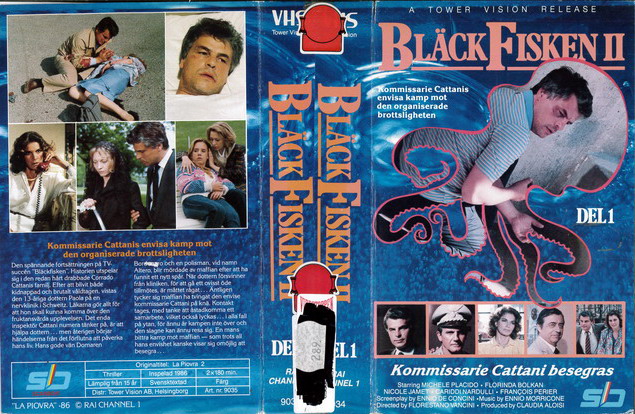 BLÄCKFISKEN 2 DEL 1-2 (VHS)