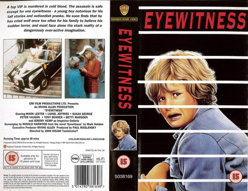 EYEWITNESS (VHS) UK - 1970