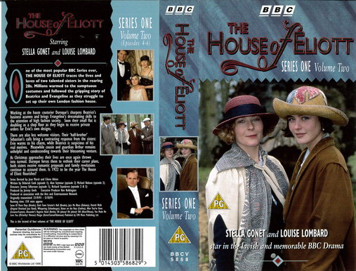 HOUSE OF ELIOTT  SERIE ONE VOL 2 (VHS) UK