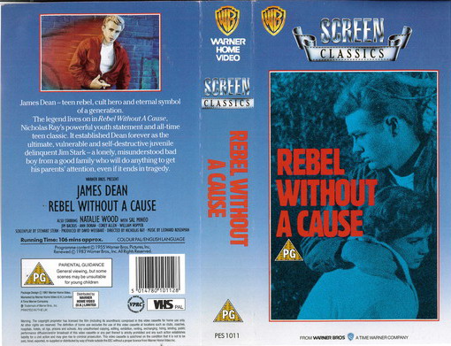 REBEL WITHOUT A CAUSE (VHS) UK