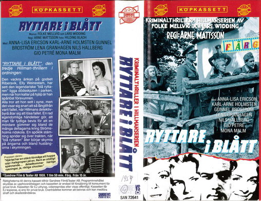 RYTTARE I BLÅTT (VHS)