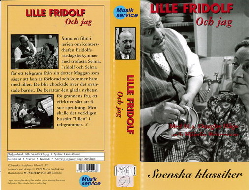 LILLE FRIDOLF OCH JAG (VHS)