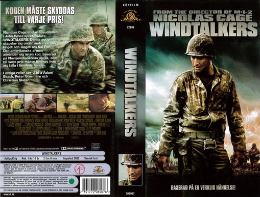 WINDTALKERS (VHS)