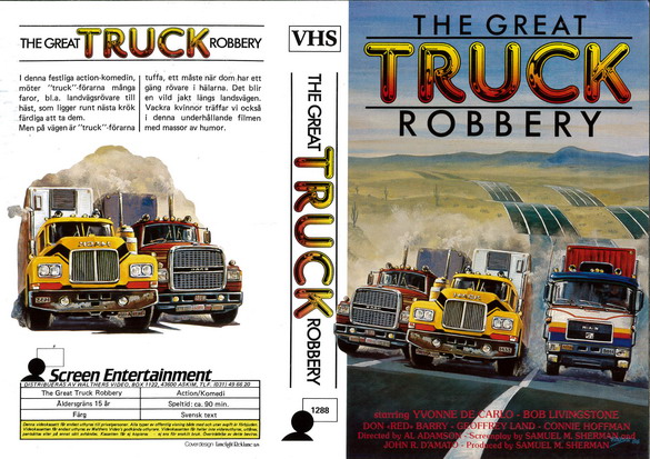 GREAT TRUCK ROBBERY (Vhs-Omslag)