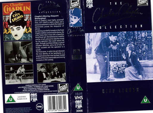 CITY LIGHTS (VHS) UK