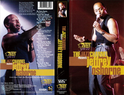 JEFFREY OSBORNE  (VHS)