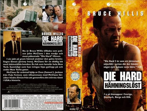 DIE HARD 3 (VHS)