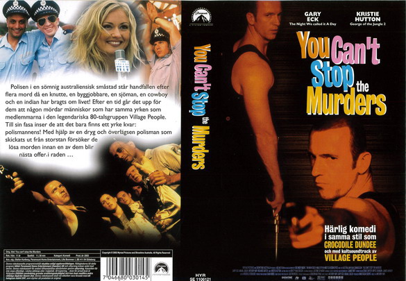 YOU CAN\'T STOP THE MURDERS(vhs-omslag)