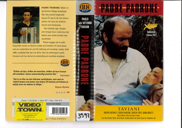 PADRE PADRONE (VHS)