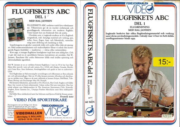 FLUGFISKETS ABC DEL 1 (VHS)