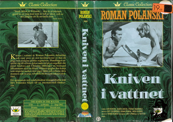 KNIVEN I VATTNET (VHS)