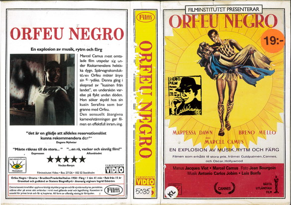 ORFEU NEGRO (VHS)