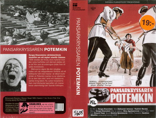 PANSARKRYSSAREN POTEMKIN (VHS)