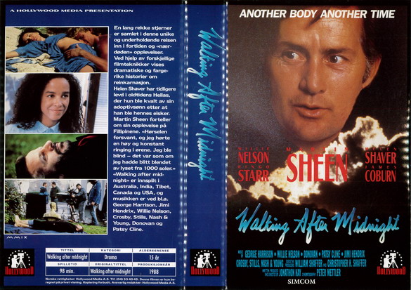 WALKING AFTER MIGNIGHT  (VHS)  NORGE