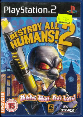 DESTROY ALL HUMANS 2 (BEG PS 2)