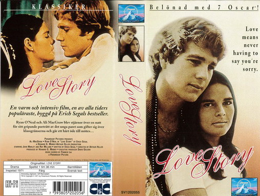 LOVE STORY (VHS)