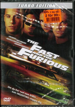 Fast & furious 1 Turbo edition (dvd)