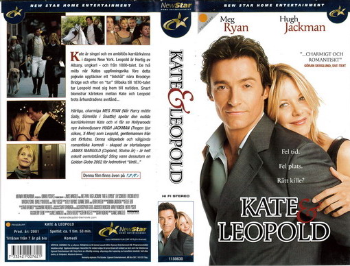 KATE & LEOPOLD (VHS)