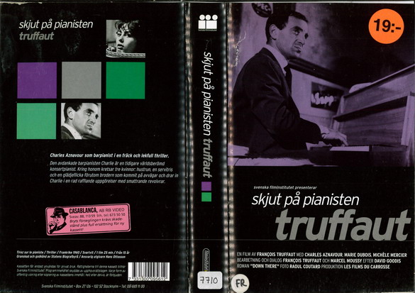 SKJUT PÅ PIANISTEN (VHS)