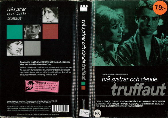 TVÅ SYSTRAR OCH CLAUDE (VHS)