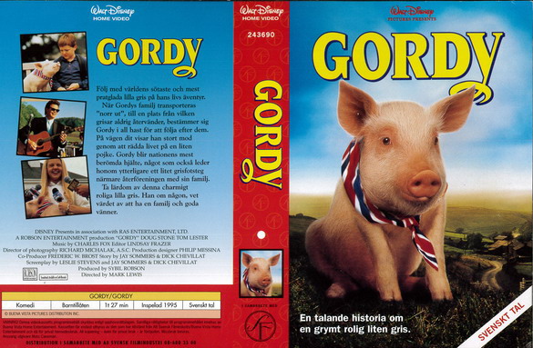 GORDY (vhs-omslag)