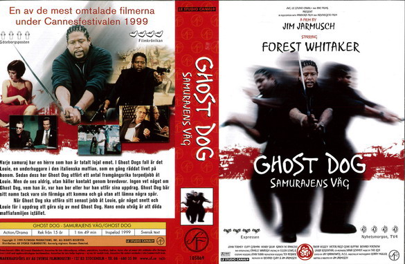 GHOST DOG - SAMURAJENS VÄG (vhs) GHOST DOG - SAMURAJENS VÄG (vhs)