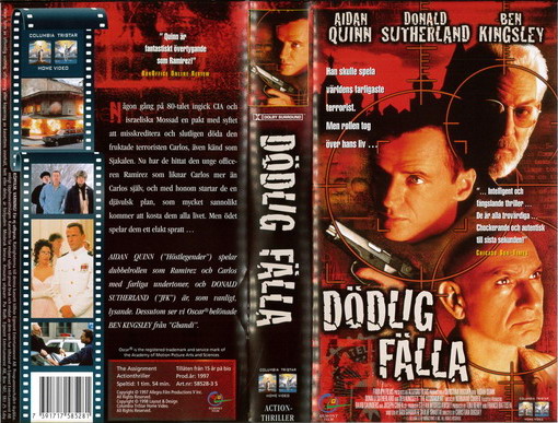 DÖDLIG FÄLLA (VHS)