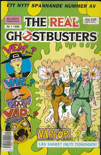 REAL GHOSTBUSTERS 1989:1