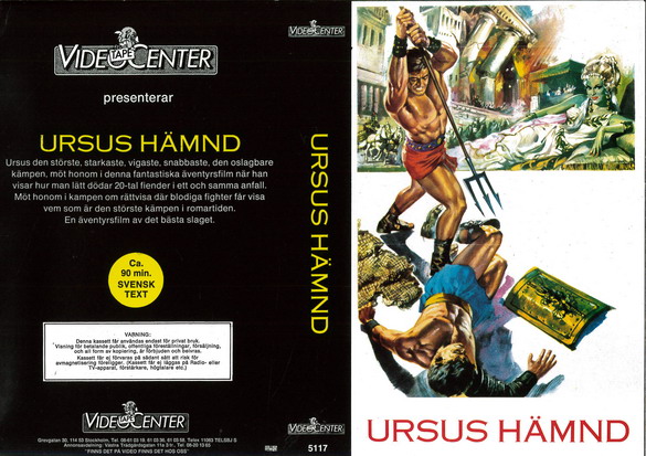 5117-URSUS HÄMND (VHS)
