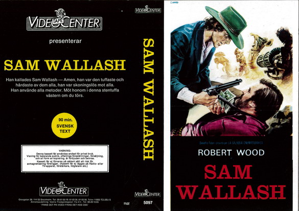 SAM WALLASH (Vhs-omslag)