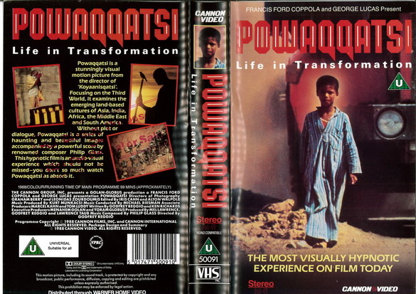 PAWAQQATSI (VHS) UK