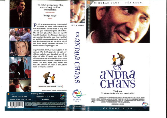 EN ANDRA CHANS (VHS)