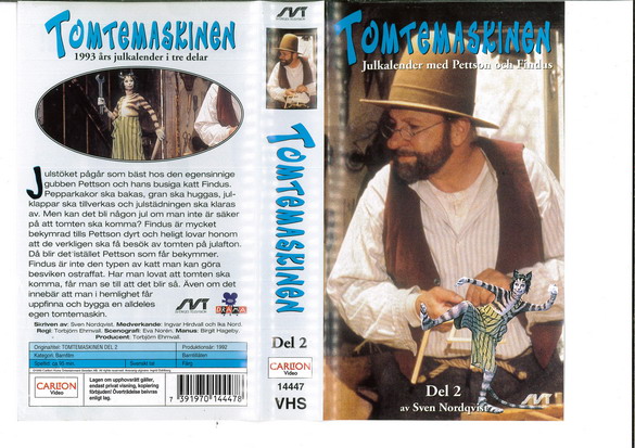 TOMTEMASKINEN DEL 2 (VHS)