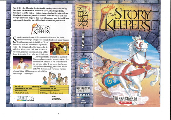 STORY KEEPERS - UTBRYTNINGEN (VHS)
