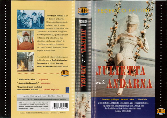JULIETTA OCH ANDARNA (VHS)