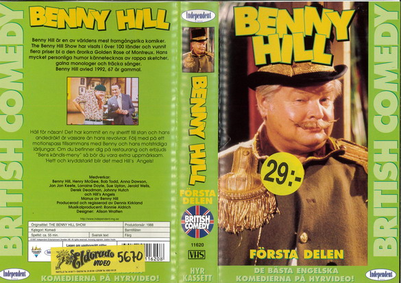 11620 BENNY HILL FÖRSTA DELEN (VHS)