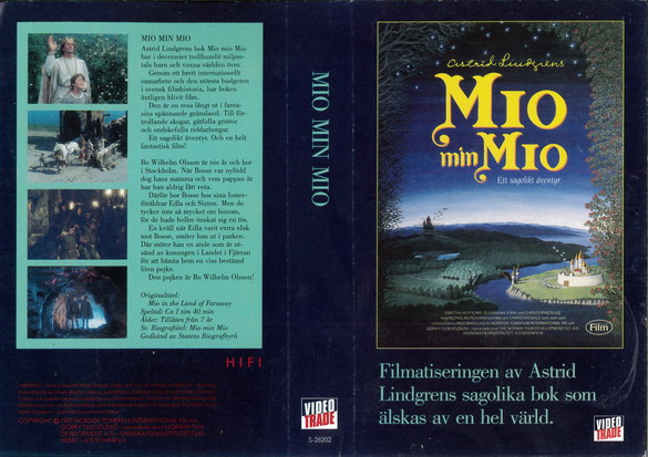 MIO MIN MIO (VHS OMSLAG)