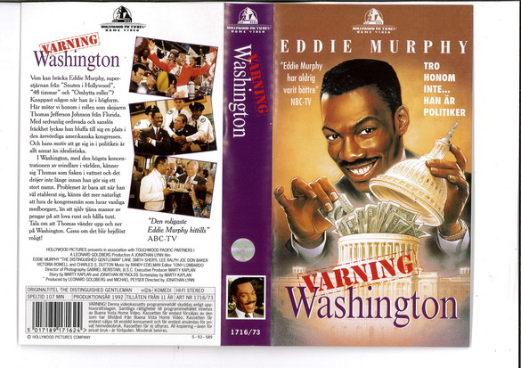 VARNING WASHINGTON (VHS)