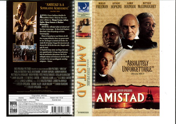 AMISTAD (VHS)
