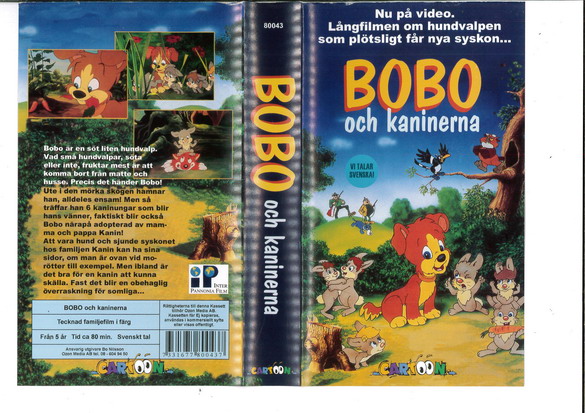 BOBO OCH KANINERNA (VHS)