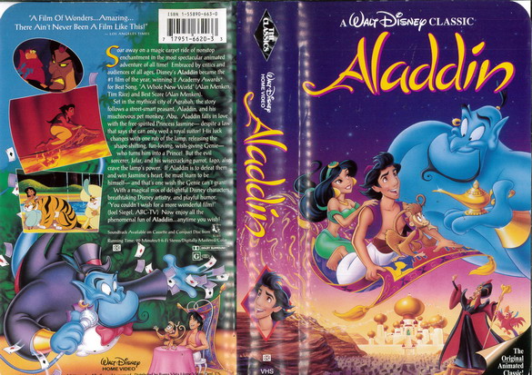 ALADDIN  (VHS) (USA-IMPORT)