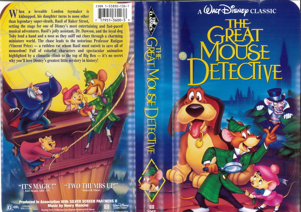 GREAT MOUSE DETECTIVE  (VHS) (USA-IMPORT)
