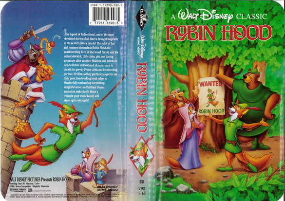 ROBIN HOOD   (VHS) (USA-IMPORT)