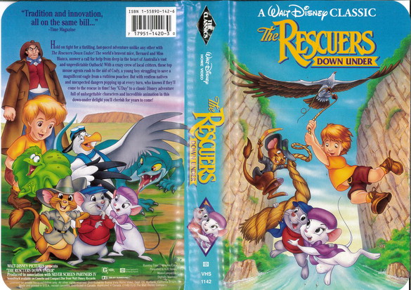 RESCUERS - DOWN UNDER  (VHS) (USA-IMPORT)