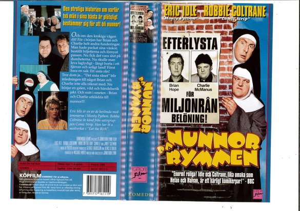 NUNNOR PÅ RYMMEN (VHS)