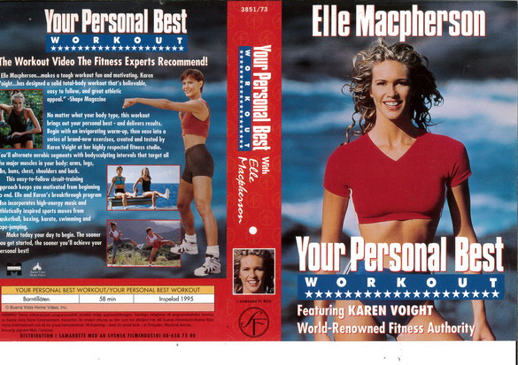 YOUR PERSONAL BEST WORKOUT (vhs-omslag)