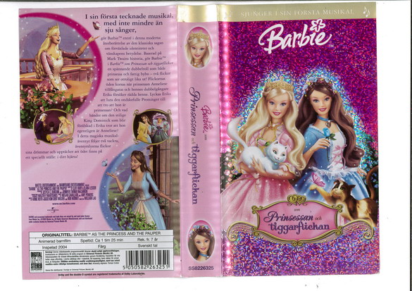 Barbie Som Prinsessan Och Tiggarflickan