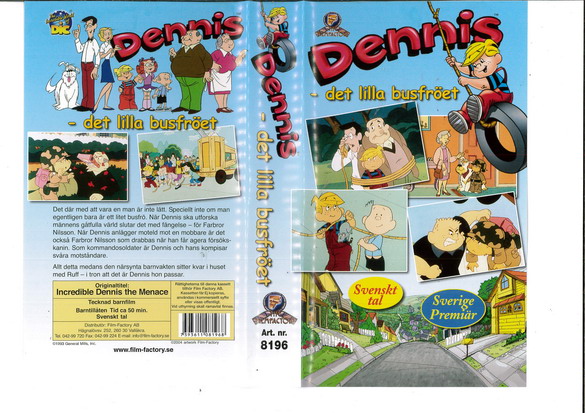 DENNIS - DET LILLA BUSFRÖET (VHS)