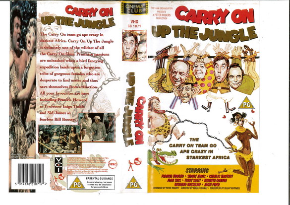 CARRY ON - UP THE JUNGLE (VHS) UK